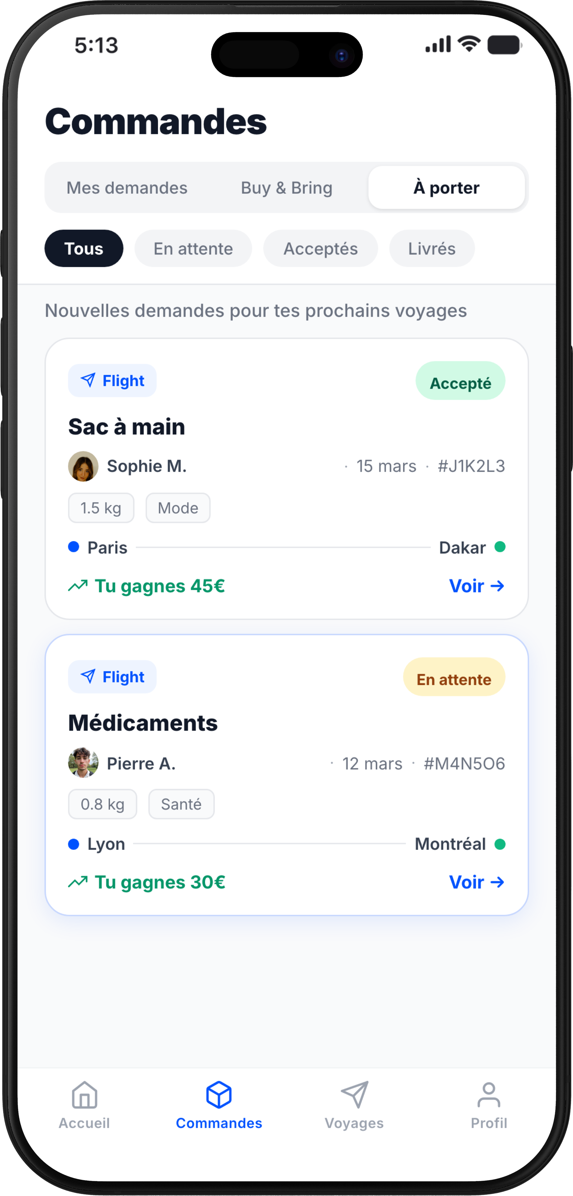 Écran de commandes Pakiter